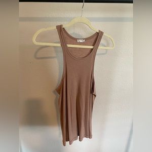 Brown Free People tank top